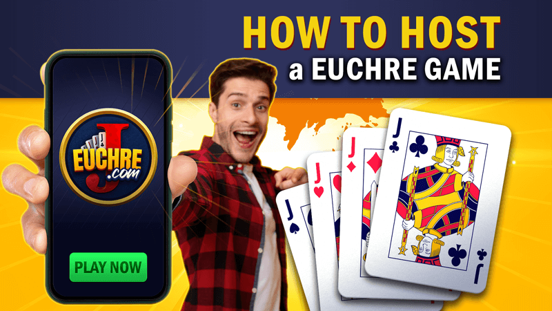 Play Euchre card game with friends online