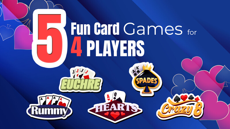 5 Fun Card Games For 4 Players Euchre