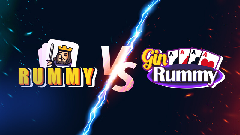 DIFFERENCE BETWEEN 13 CARDS RUMMY AND GIN RUMMY, by Rummy24