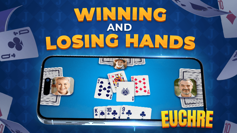 EUCHRE_Winning_and_Losing_Hands the club card symbol<br />
